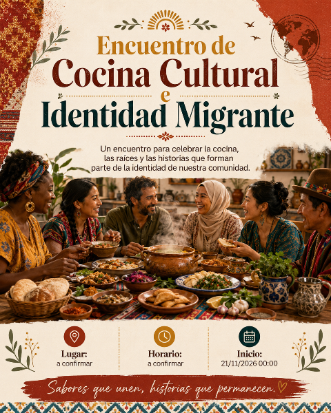 Encuentro de Cocina Cultural e Identidad Migrante