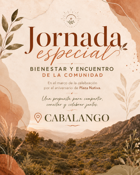 Fin de semana del Bienestar y aniversario de Plaza Nativa